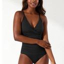 Tommy Bahama New.  black tummy control swimsuit. Normally $149. Size 4 Photo 4