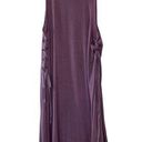 American Eagle Women’s  Soft & Sexy Tank Dress W/ Side Tie Detail Size XS Purple Photo 0