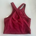 Beyond Yoga  High Neck Red Top Photo 3