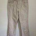 Chico's  Platinum Size 2 Regular Womens Jeans Khaki Tan Photo 1