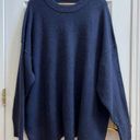 Aerie  Navy Blue Unreal Pull Over Cozy Soft Sweater Plus Size XXL Photo 0