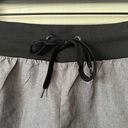 Live Love Dream Grey & Black Lightweight Mini Athletic Shorts Photo 1