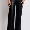 Meshki ✨  Alice Faux Suede Side Leather High Waisted Pants Trousers Photo 0