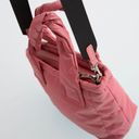 ZARA NWT  Pink Mini Quilted Tote Crossbody Photo 2