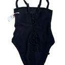 Good American NWT  Sculpt Corset One Piece Swimsuit Black Plus Size 6  3XL Photo 4