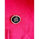 Guess by Marciano Marciano Guess Notch Lapel Wool Cashmere Double Breasted Coat Red Women's Size 2 Photo 6