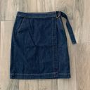 Banana Republic  denim wrap skirt Photo 0