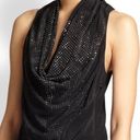 Ramy Brook -  - Debi Draped Silk Rhinestone Top Photo 0