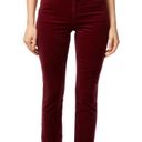 J Brand  Ruby High Rise Velour Crop Jeans Photo 2