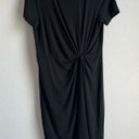 Gap  Women’s M Black Twist-Knot T-Shirt Dress Photo 0