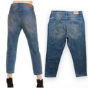 Wildfox NWT  DaVinci Relaxed Loose Baggy Paint Splatter Crop Boyfriend Jeans Photo 3