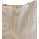 Karen Scott  White Tank Lace Trim Size XL Photo 2