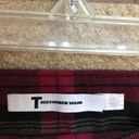 Alexander Wang T by  Grey and Red Plaid Fitted Zip Leggings Pants Size 2 Photo 10