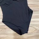 Everlane  The V-Neck One-Piece in Black Size XS Photo 6