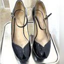 YSL Yves Saint Laurent Tribute Peep Toe Patent Leather Pump 39.5 8.5 Photo 3