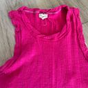 Pilcro  Ribbed High Neck Racer Back Tank Top Photo 3