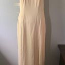 Fame and Partners  Minimalist Shift Dress in Light Nude Photo 2