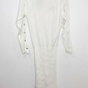 All Saints Suzie Dress Size Small Ivory White Sweater Long Sleeve Photo 3