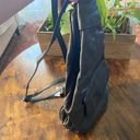 Leather sling backpack NWT Black Photo 6