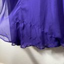 Jovani  Purple 100% Silk One Shoulder Formal Gown Photo 4