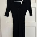 Abercrombie & Fitch NWT  Black Knit Dress Photo 0