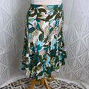 Ann Taylor | Floral Pleated Skirt Photo 1