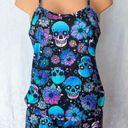 Boutique Vibrant, Multi-Colored, Skull Print, Pajama Set Photo 0