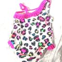 OP  ocean pacific colorful leopard print swimsuit Photo 2