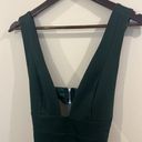 Lulus NWT  Smoldering Love Hunter Green Cutout Bodycon Mini Dress - Size Small Photo 5