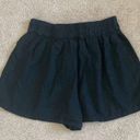 Abound Black  linen blend loose shorts in size small Photo 1