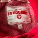 Lifeguard Red  Sweatshirt Photo 3