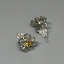 Daisy Cubic Zirconia  Stud Earring Photo 2