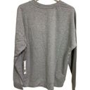 Rae Dunn  “Boss Lady” Sweatshirt Gray NWT S Photo 1