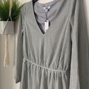 BB Dakota NWT  Steve Madden “Lana” Metallic Silver Long Sleeve Cocktail Dress Photo 2