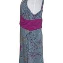 Patagonia  Crossover Dress Womens  Grey Floral Plum Floral  Size large Photo 6