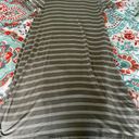 SO Green Striped Dress Photo 0