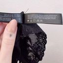 Natori  Lace Bralette Mesh Black Bra Photo 4