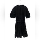 Draper James  RSVP Corduroy Black Dress Half Sleeve Keyhole A Line Midi Dress XXL Photo 4