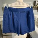 T Tahari  Royal Blue Dress Shorts Womens 2 Photo 2