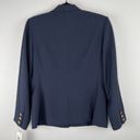 Rafaella  Petites Navy Blue Nautical Single Breasted Suit Blazer 10P NWT Photo 9