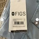 NWT Figs Dusty Blue High Waisted Zamora Joggers XS/R Photo 6