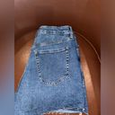 Old Navy Women's  Denim Shorts High Rise Sky-Hi A-Line Photo 3