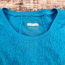 Marmot  Women Raglan Sleeve Knit T-Shirt Blue Printed Small Crewneck Photo 1