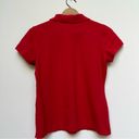 Vineyard Vines  Susie Fit Red Short Sleeve Polo Medium Photo 4