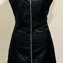 Aeropostale 2000s Y2K Black Satin Bodycon Dress Photo 0