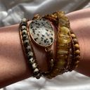 Western Wrap Bracelet Brown Photo 1