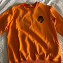 Chrome Hearts Sweater Crewneck (Orange) Size Small Photo 0