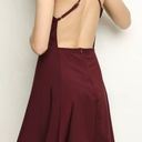 Brandy Melville Maroon Halter Dress Photo 1