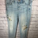 White House | Black Market WHBM  Everyday Soft Destructed Girlfriend Jean size 2 Photo 3