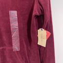 St. John’s Bay Active Women’s Burgundy Velour Track Jacket Petite (Brand New) Photo 3